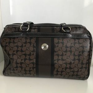 NWOT Coach Chelsea Heritage Speedy Satchel Tote